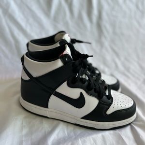Dunk High GS Black White Panda Youth Size 7